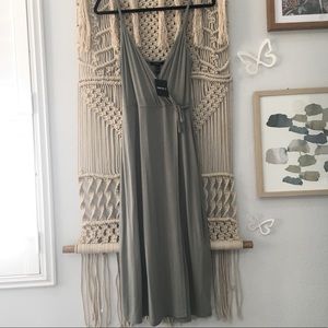 Olive Green Knit Dress